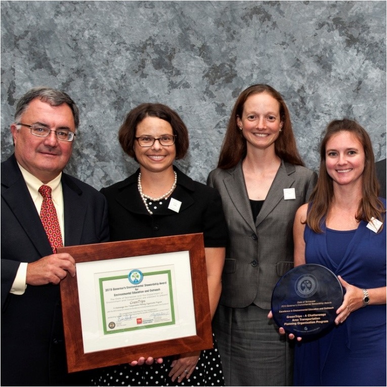 Governor’s Environmental Stewardship Award for Environmental Education and Outreach (2015)-GreenTrips - Cropped