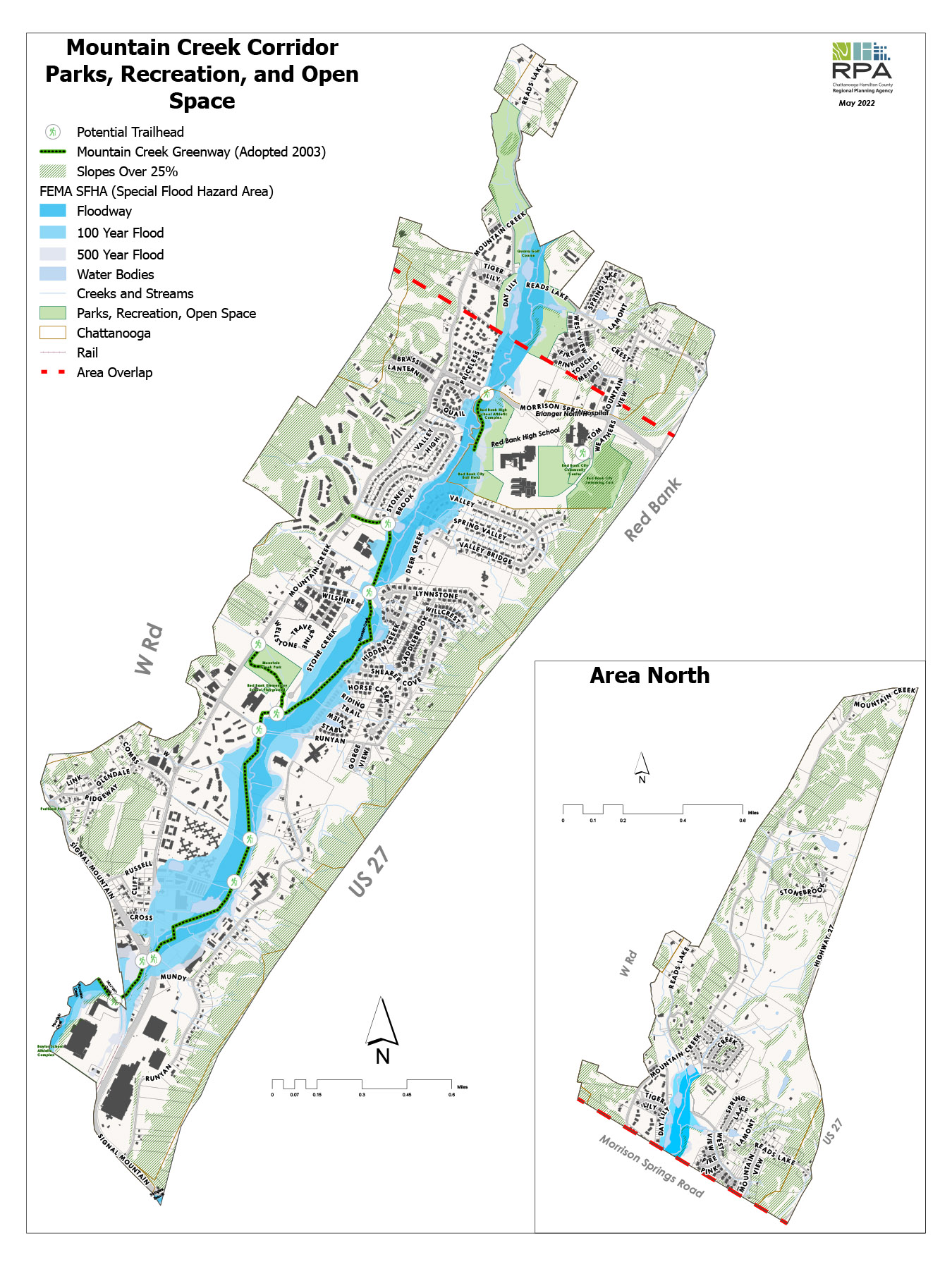 Mountain Creek Corridor Parks, Recreation, and Open Space
