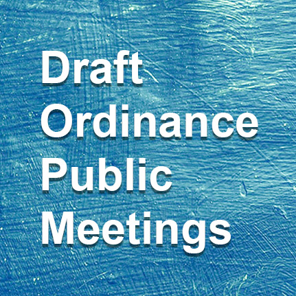 Draft Ordinance Public Meetings